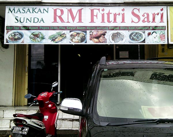 Masakan Sunda RM Fitri Sari