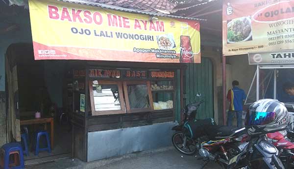 Bakso Dan Mie Ayam Ojolali Wonogiri Mas Yanto Info Kuliner